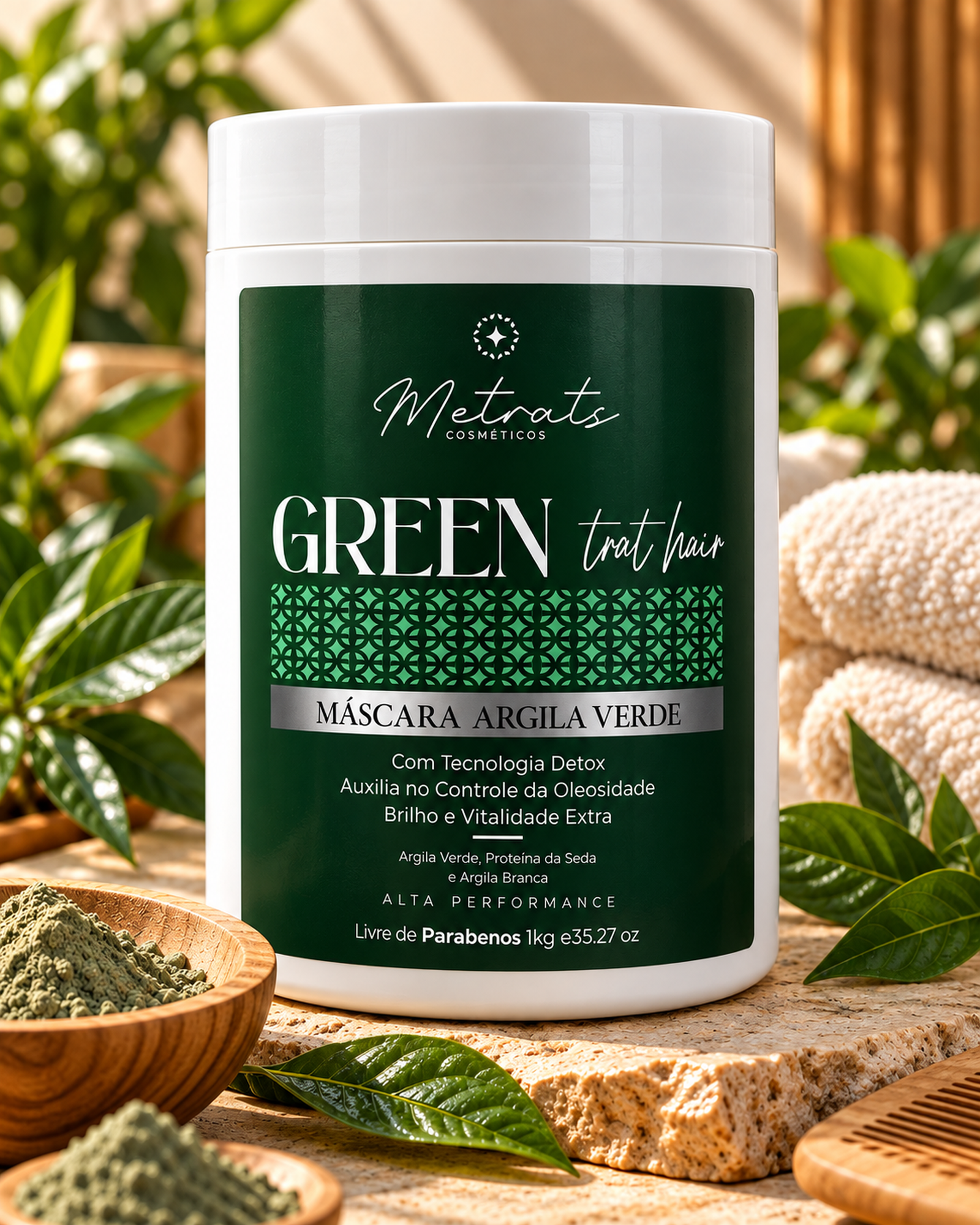 Máscara de Argila Verde Green